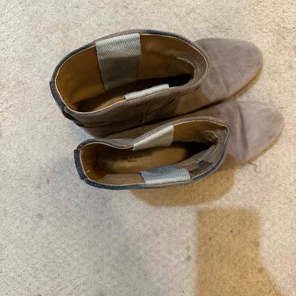 Rag and Bone Holly ankle boot stone suede size 9.5 - Picture 5 of 8